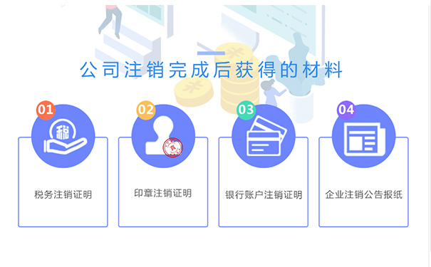 鄭州公司注銷成功，你會拿到如下材料